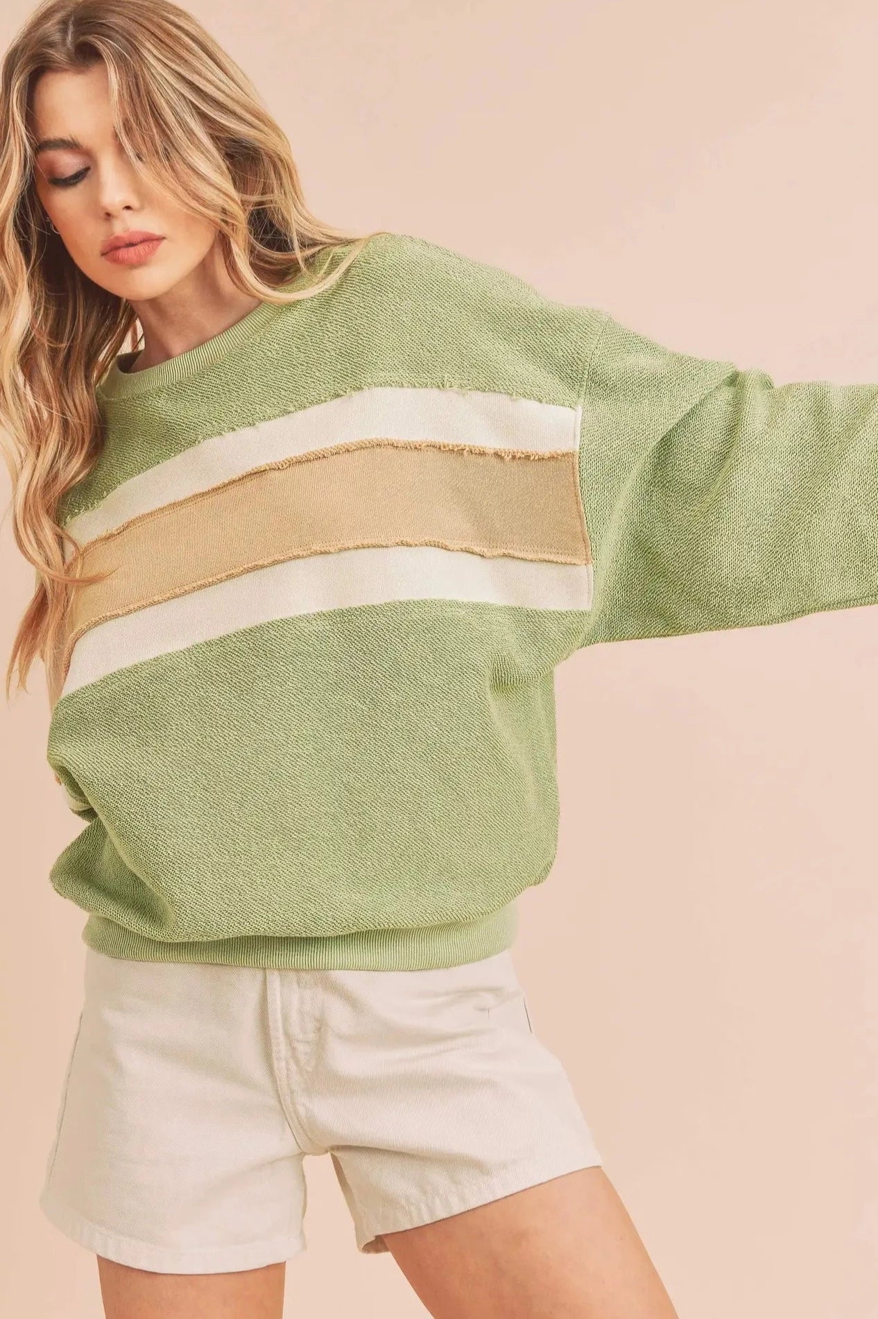Winnie Striped Pullover Sweater