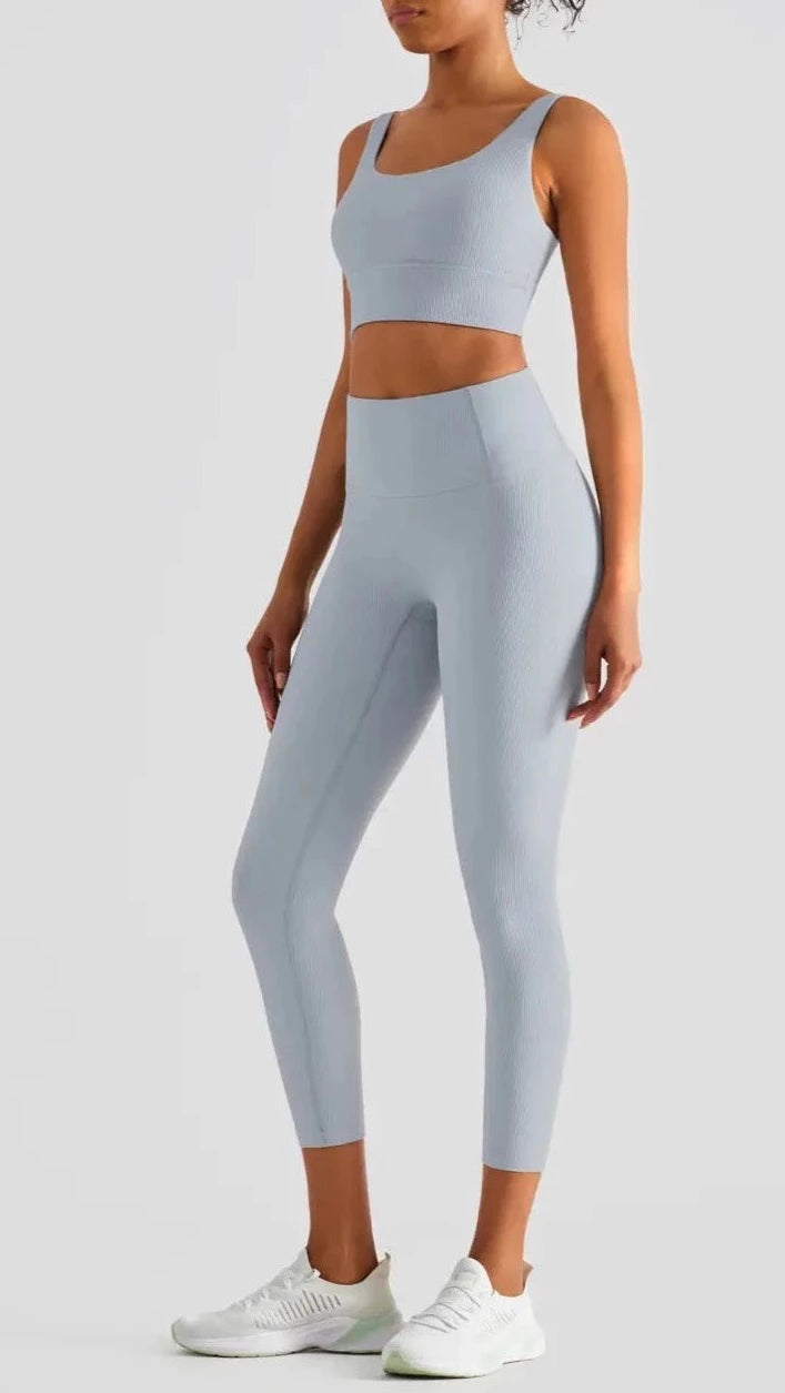 Margaret Ribbed High Waist Leggings