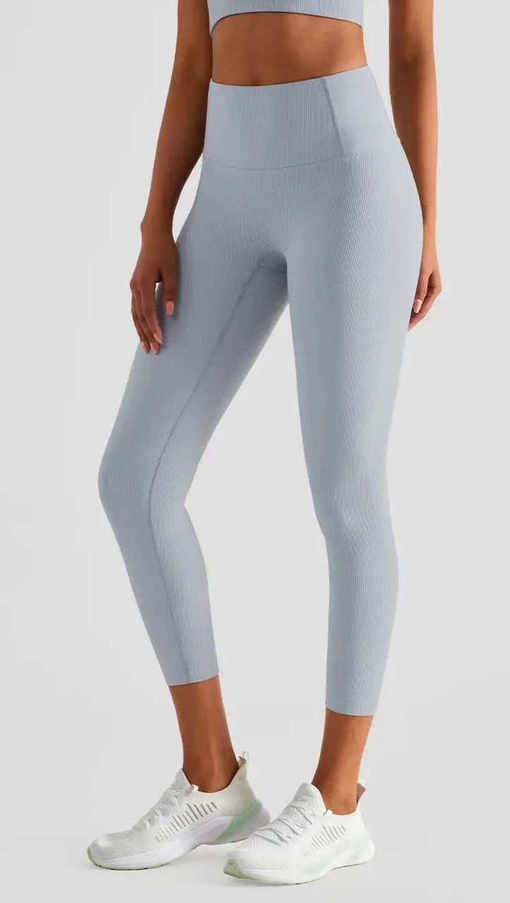 Margaret Ribbed High Waist Leggings